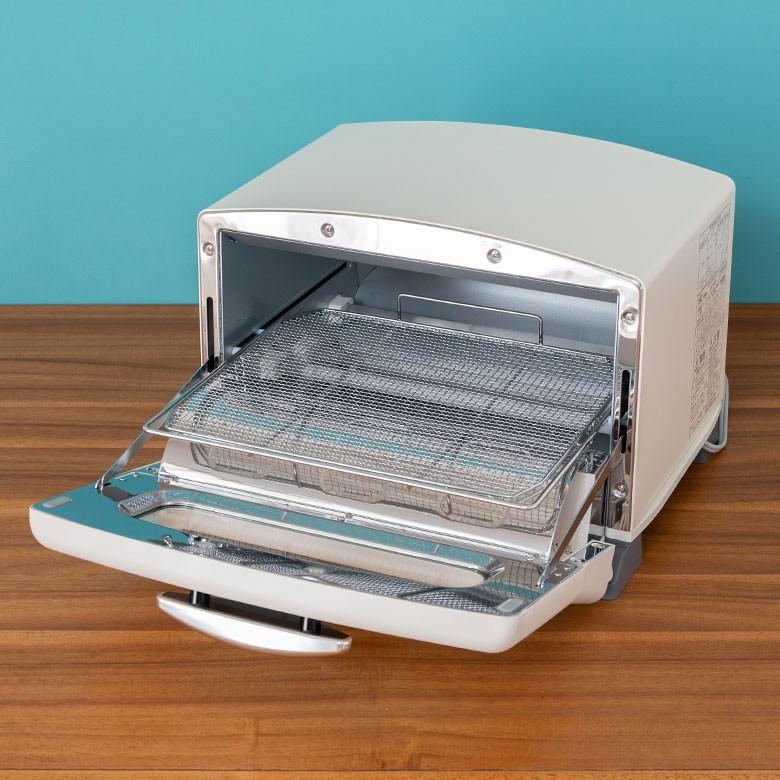 トースター アラジン オーブントースター グリーン ホワイト グラファイトヒーター 最大280℃ 食パン４枚 グリルパン付 グリルネット付 調理器具 おしゃれ 92147 | ブランド登録なし | 05