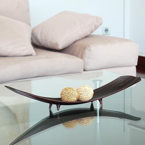 アジアン雑貨 パームリーフトレイ ストレートタイプ ダークブラウン アジア工房 9231 | ブランド登録なし | 01