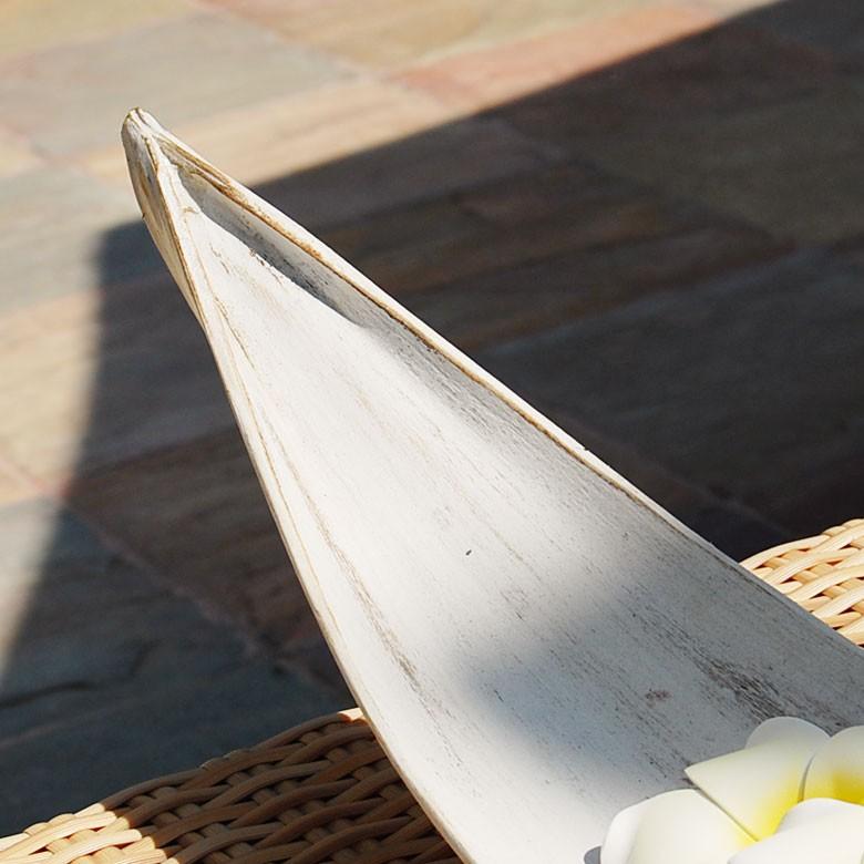 トレー トレイ デコレーショントレー パームリーフ オブジェ アジア アジアン雑貨 ナチュラル ホワイト おしゃれ 9232 | ブランド登録なし | 03