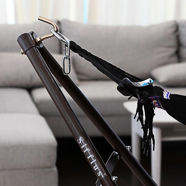 自立式ポータブルハンモック ハンモック 室内 チェアー 自立 ハンギングチェア スタンド 組み立て 93000 | ブランド登録なし | 08