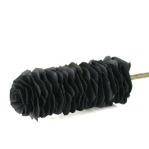 アートフラワー 造花 アートプランツ ブラック 花 飾り インテリア キャットテイルフラワー アジアン 雑貨 フェイク フラワー リゾート アジア工房 9321 | ブランド登録なし