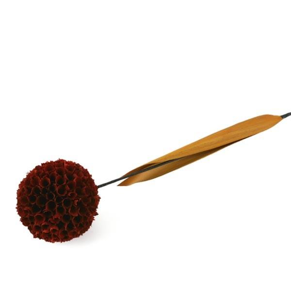 造花 アートプランツ オブジェ ワインレッド アーティフィシャルフラワー フェイク インテリア デコレーション バリ 雑貨 置き物 花飾り アジア工房 9328 | ブランド登録なし | 01