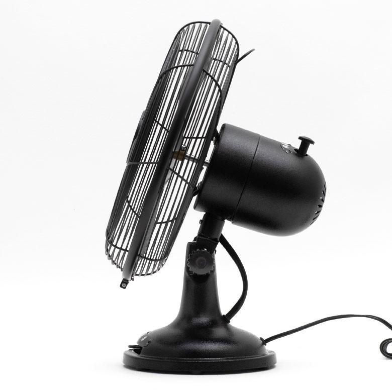 扇風機 サーキュレーター 小型扇風機 首振り レトロファンテーブル RF-011 卓上扇風機 デスクトップファン 節電 熱中症対策 西海岸風 94000 | HERMOSA | 15