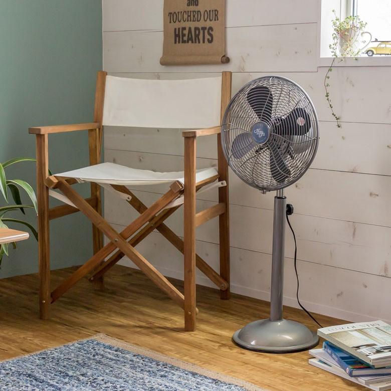 扇風機 サーキュレーター 送風機 首振り レトロファンフロア RF-021 床置 角度調整 ハモサ 節電 熱中症対策 94001 | HERMOSA | 16
