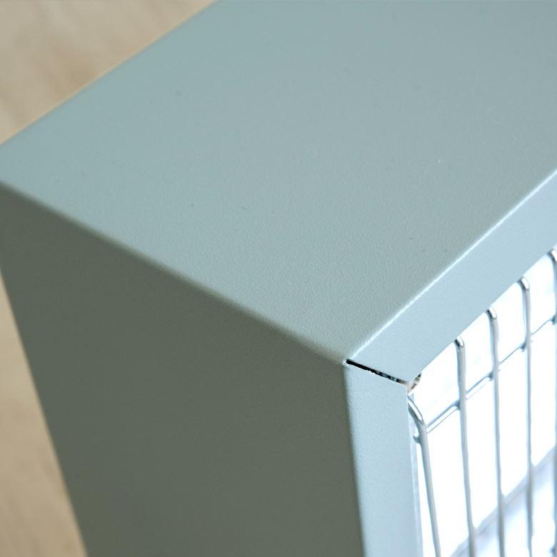 ヒータ レトロ 電気ストーブ グレー 家電 冬 暖房器具 スチール ヴィンテージ アンティーク 北欧 おしゃれ 94014 | ブランド登録なし | 01