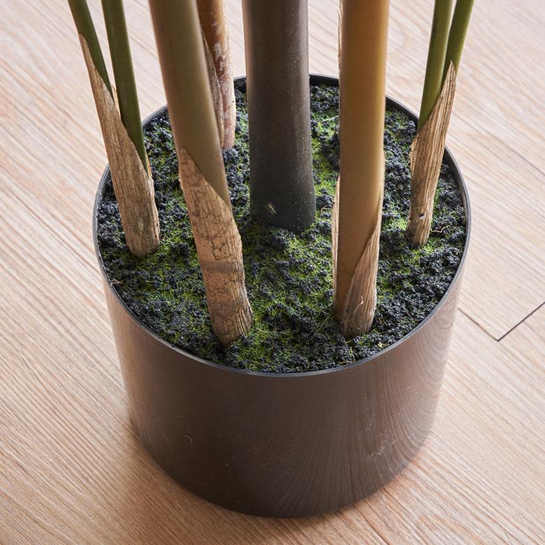 フェイク グリーン ヤシ パーム ツリー 高さ 180cm 人工 観葉 植物 プランツ オブジェ 造花 アート ディスプレイ おしゃれ 北欧 インテリア 西海岸 94015 | ブランド登録なし | 11