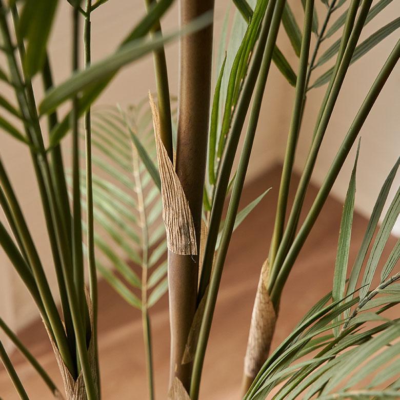 フェイク グリーン ヤシ パーム ツリー 高さ 180cm 人工 観葉 植物 プランツ オブジェ 造花 アート ディスプレイ おしゃれ 北欧 インテリア 西海岸 94015 | ブランド登録なし | 04