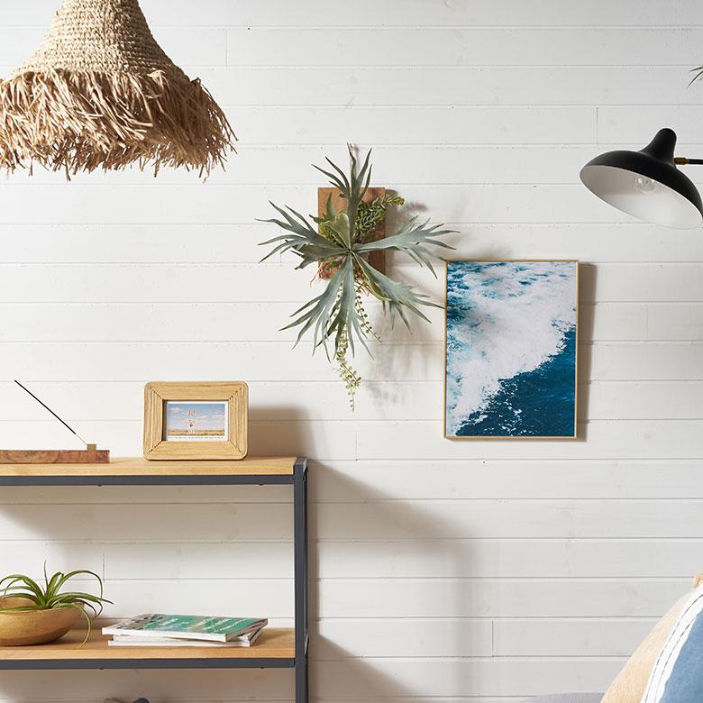 フェイク グリーン ウォール ハンギング ビカクシダ 木製 アート 吊り下げ 壁掛け プランツ 人工 多肉 植物 おしゃれ 北欧 インテリア 雑貨 西海岸 94023 |  | 04