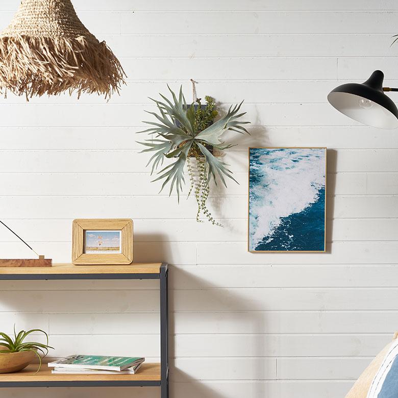 フェイク グリーン ウォール ハンギング ビカクシダ スレート アート 吊り下げ 壁掛け プランツ 人工 多肉 植物 おしゃれ 北欧 インテリア 雑貨 西海岸 94024 |  | 04