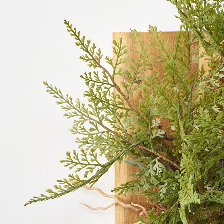 フェイク グリーン ウォール ハンギング ファーン シダ 木製 アート 吊り下げ 壁掛け プランツ 人工 多肉 植物 おしゃれ 北欧 インテリア 雑貨 西海岸 94025 |  | 11