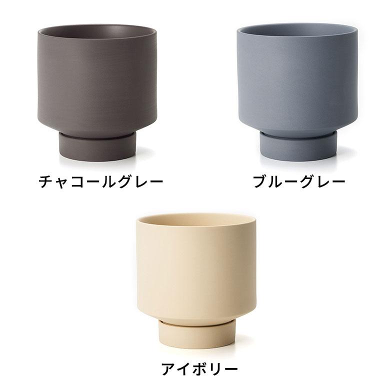 植木 鉢 陶器 マット 4号 受皿 底穴あり 小型 ハイタイプ 直径 約 13.5cm 高さ 14cm 花 観葉 多肉 プランター カバー おしゃれ 北欧 カフェ 雑貨 西海岸 94032 | ブランド登録なし | 05