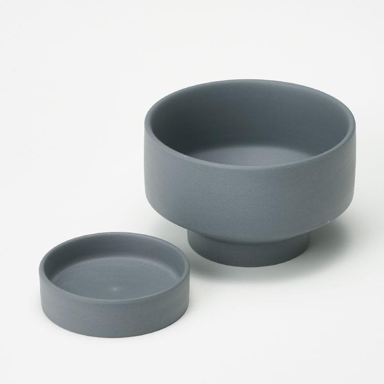 植木 鉢 陶器 マット 4号 受皿 底穴あり 小型 ロータイプ 直径 約 11.5