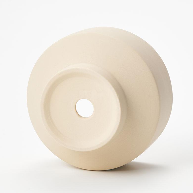 植木 鉢 陶器 マット 4号 受皿 底穴あり 小型 ロータイプ 直径 約 11.5cm 高さ 8cm 花 観葉 多肉 プランター カバー おしゃれ 北欧 カフェ 雑貨 西海岸 94033 | ブランド登録なし | 15