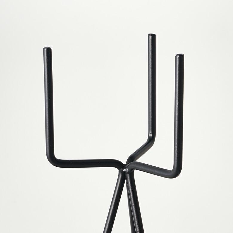 プランター スタンド フォーク型 アイアン 鉄 高さ 60cm 植木 鉢