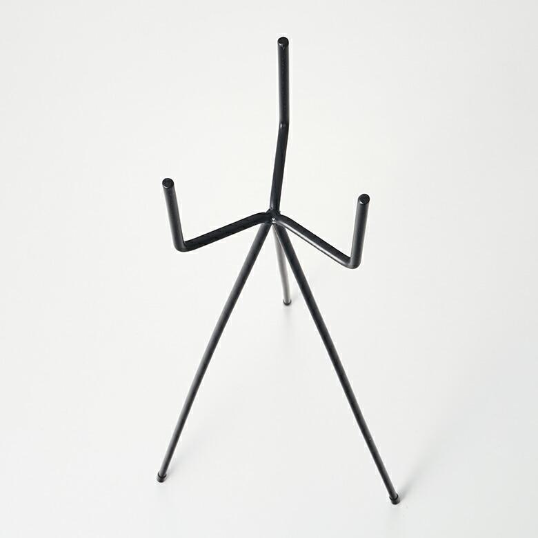 アイアンプランタースタンド ブラック 3段80×奥行60×高さ162cm 2個 プランター スタンド フォーク型 アイアン 鉄 高さ 60cm 植木 鉢