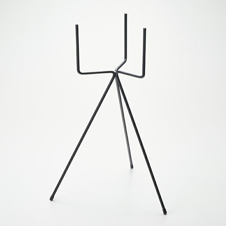 アイアンポットラック プランター スタンド フォーク型 アイアン 鉄 高さ 50cm 植木 鉢