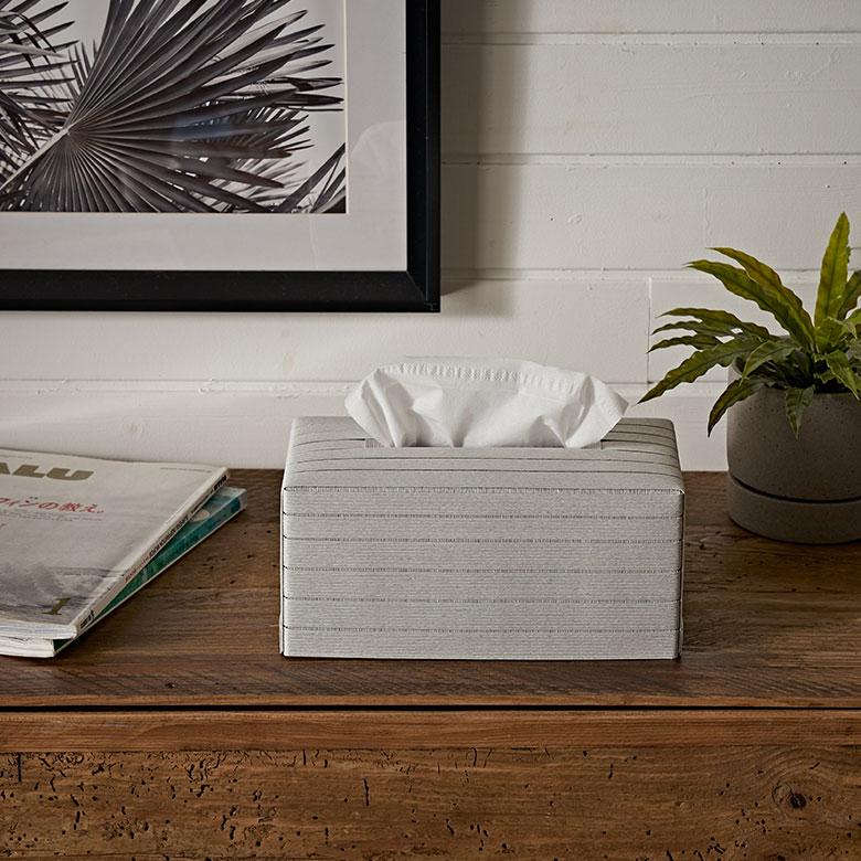 ティッシュ ケース 厚型 カバー 紙 ペーパー 和紙 ボックス 箱 エシカル 卓上 袋 用 タイプ おしゃれ 北欧 リゾート 雑貨 インテリア 西海岸 94044 | Bandc | 12