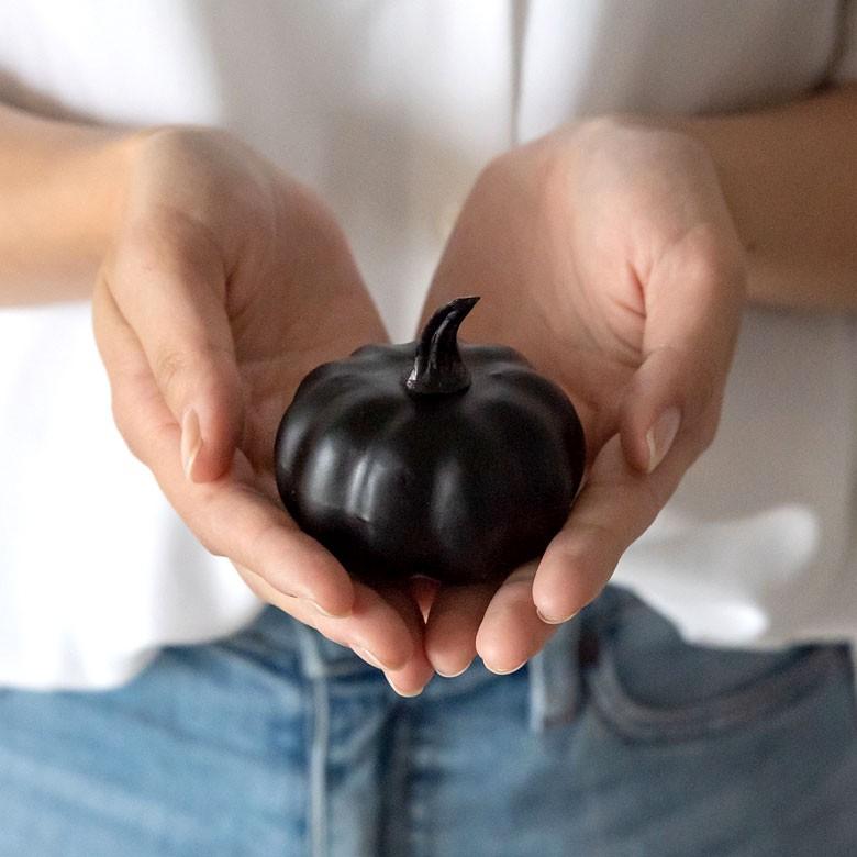 パンプキン 置物 オーナメント かぼちゃ ハロウィン パーティーグッズ 雑貨 ブラック アソート 発泡スチロール おしゃれ 94102 | ブランド登録なし | 04