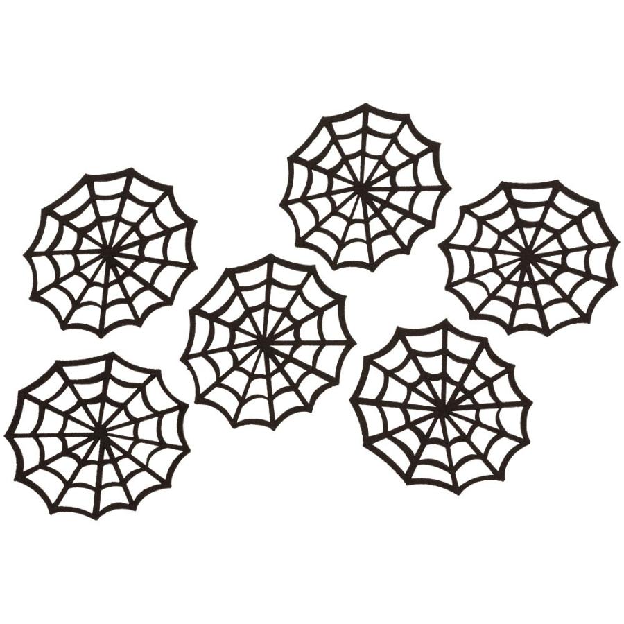 クモの巣 ハロウィン パーティーグッズ S ウォールデコレーション ホームパーティー 雑貨 フェルト 壁飾り 94106 | ブランド登録なし | 08