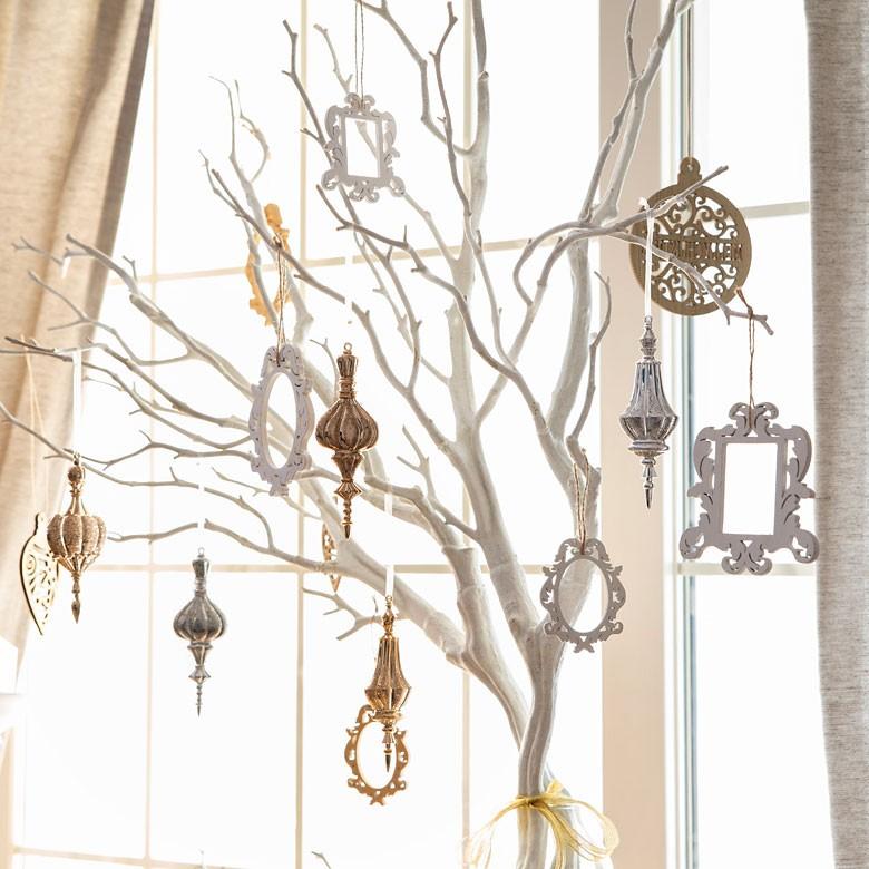 オーナメント クリスマス ツリー グリッド ゴールド シルバー クリスマス クリスマス デコレーション 飾り おしゃれ 北欧 クリスマス雑貨 星 木製 94116 | ブランド登録なし | 13