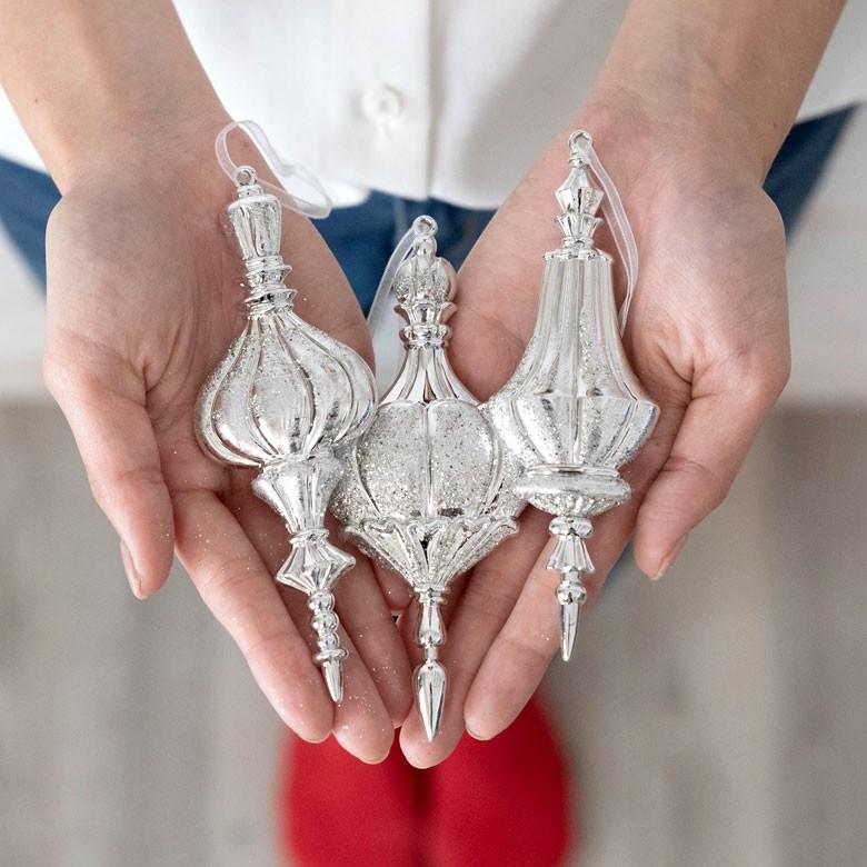 オーナメント クリスマス ツリー グリッド ゴールド シルバー クリスマス クリスマス デコレーション 飾り おしゃれ 北欧 クリスマス雑貨 星 木製 94116 | ブランド登録なし | 06