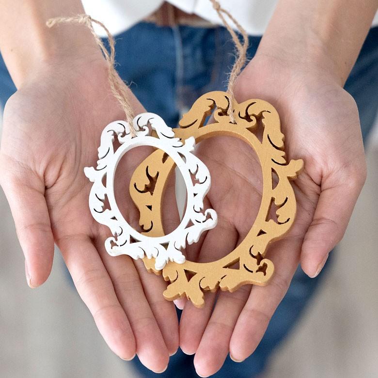 オーナメント 4個セット クリスマス ツリー ゴールド シルバー クリスマス クリスマス デコレーション 飾り おしゃれ 北欧 クリスマス雑貨 木製 94117 | ブランド登録なし | 03