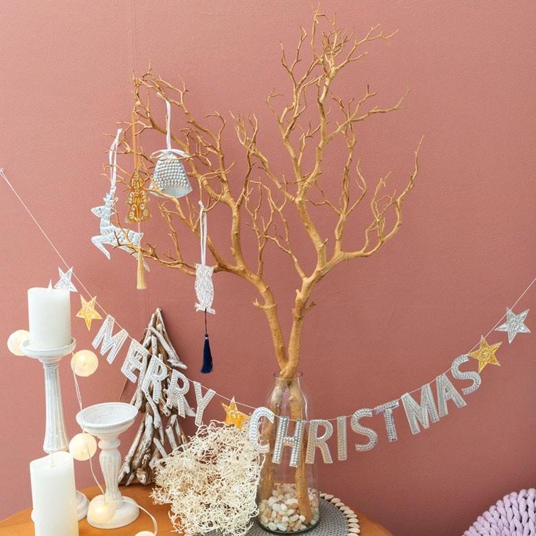 造花 枝 フェイクツリー マンザニータ 木 本物そっくり クリスマスツリー 人工観葉植物 インテリア デコレーション 94121 | ブランド登録なし | 01