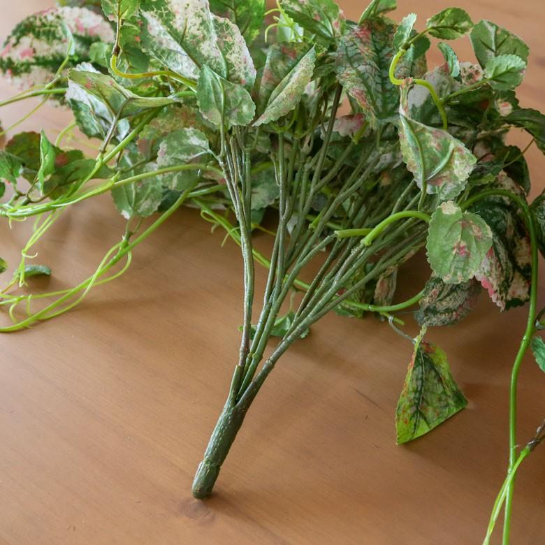 ガーデンベゴニア フェイクグリーン ツル性 造花 観葉植物 フラワーアレンジメント インテリアグリーン お手入れ不要 室内 94126 | ブランド登録なし | 07