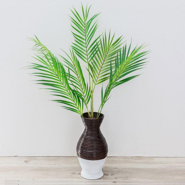 パームリーフ フェイクグリーン 南国 西海岸 造花 観葉植物 フラワーアレンジメント インテリアグリーン お手入れ不要 室内 94128 | ブランド登録なし | 02