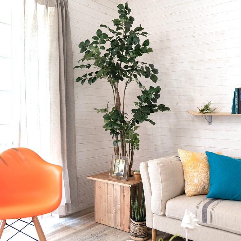 フェイクグリーン パームツリー ポリシャス ポリスキアス 寄せ植え グリーン 観葉植物 ボタニカル 造花 インテリア 室内 おしゃれ 94135 | ブランド登録なし | 02