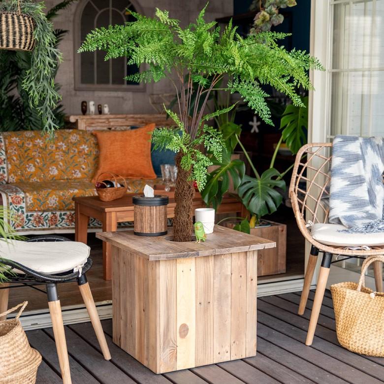 フェイクグリーン パームツリー ファーン シダ ツタ 寄せ植え グリーン