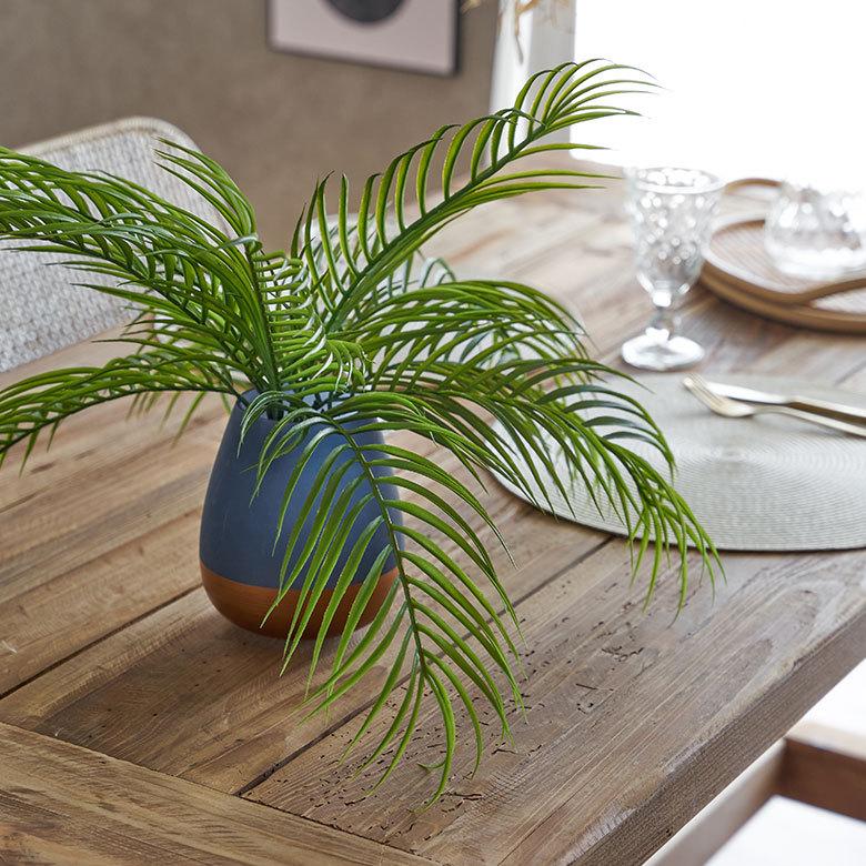 フェイク グリーン パームリーフ 観葉植物 結婚式 アート プランツ フラワー 造花 おしゃれ ナチュラル ボタニカル リビング インテリア 西海岸 94142 | ブランド登録なし | 05