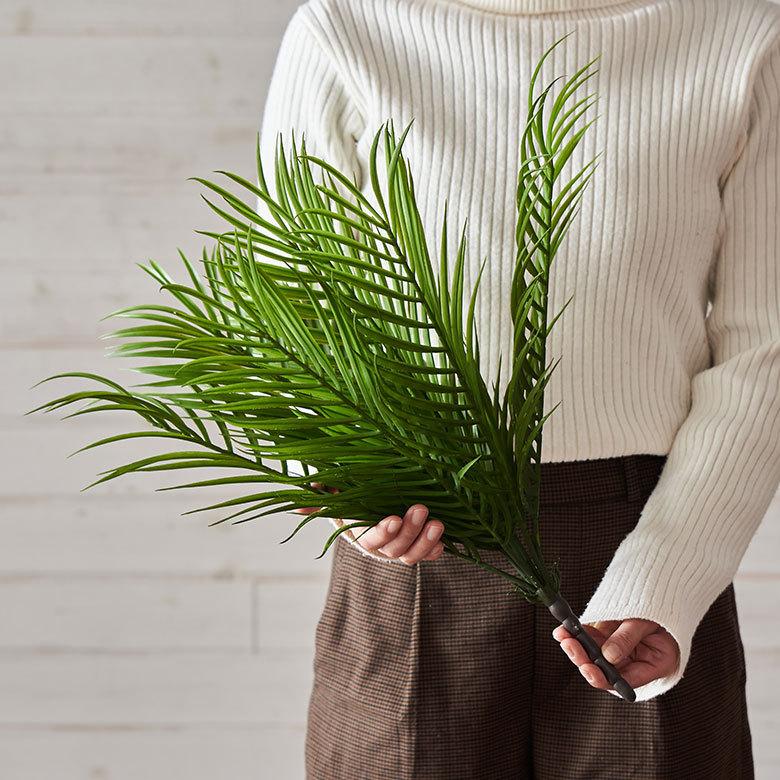フェイク グリーン パームリーフ 観葉植物 結婚式 アート プランツ フラワー 造花 おしゃれ ナチュラル ボタニカル リビング インテリア 西海岸 94142 | ブランド登録なし | 07