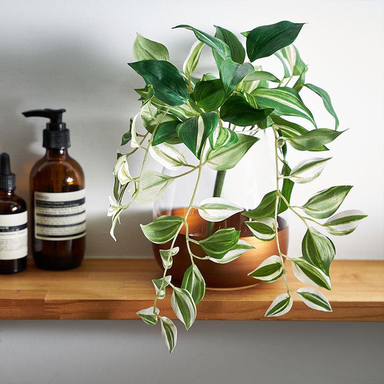 フェイク グリーン トラディスカンティア 観葉植物 造花 インテリア おしゃれ リゾート アーティフィシャル カフェ 結婚式 お祝い フラワー 西海岸 94145 | ブランド登録なし | 12