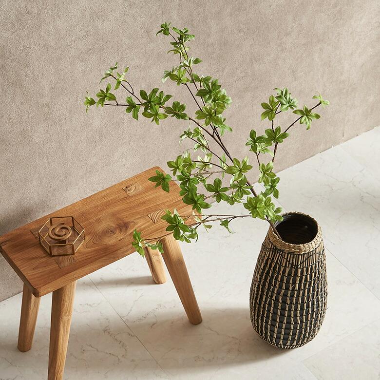 ドウダン ツツジ フェイク グリーン 葉 造花 枝 植物 高さ 約 100cm インテリア アート プランツ オブジェ デコレーション おしゃれ 雑貨 北欧 西海岸  94150 | ブランド登録なし | 03