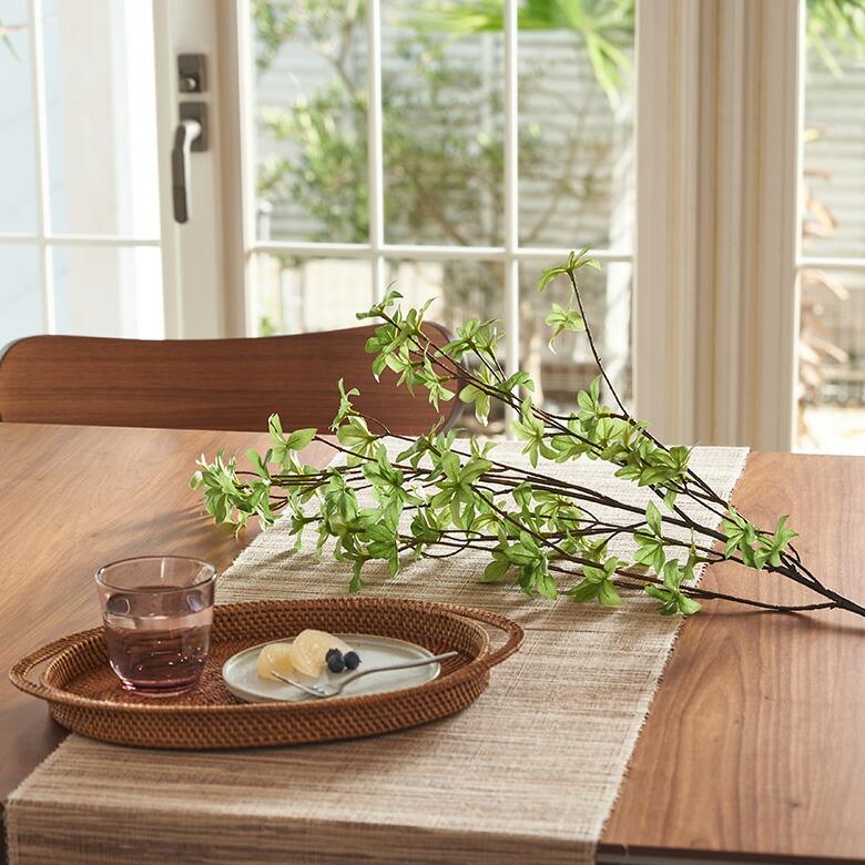 ドウダン ツツジ フェイク グリーン 葉 造花 枝 植物 高さ 約 100cm インテリア アート プランツ オブジェ デコレーション おしゃれ 雑貨 北欧 西海岸  94150 | ブランド登録なし | 07