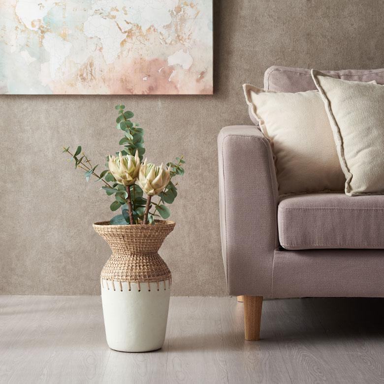 プロテア 造花 アーティフィシャル フラワー フェイク 高さ 50cm アート インテリア 花 アレンジメント リゾート 南国 おしゃれ 雑貨 西海岸風 94151 | ブランド登録なし | 13