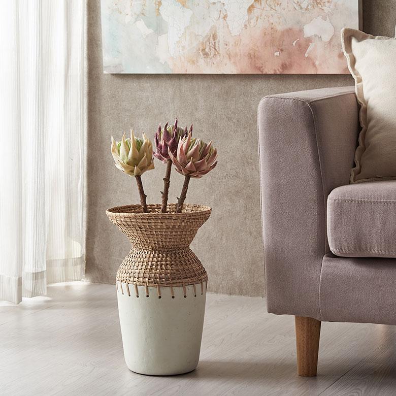 プロテア 造花 アーティフィシャル フラワー フェイク 高さ 50cm アート インテリア 花 アレンジメント リゾート 南国 おしゃれ 雑貨 西海岸風 94151 | ブランド登録なし | 15