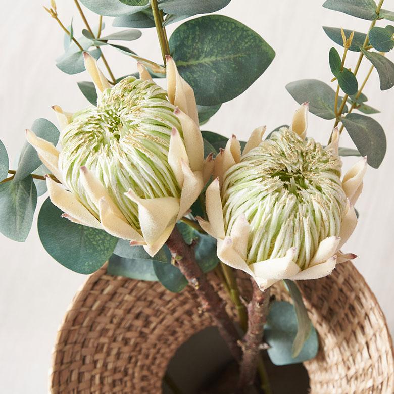 プロテア 造花 アーティフィシャル フラワー フェイク 高さ 50cm アート インテリア 花 アレンジメント リゾート 南国 おしゃれ 雑貨 西海岸風 94151 | ブランド登録なし | 10