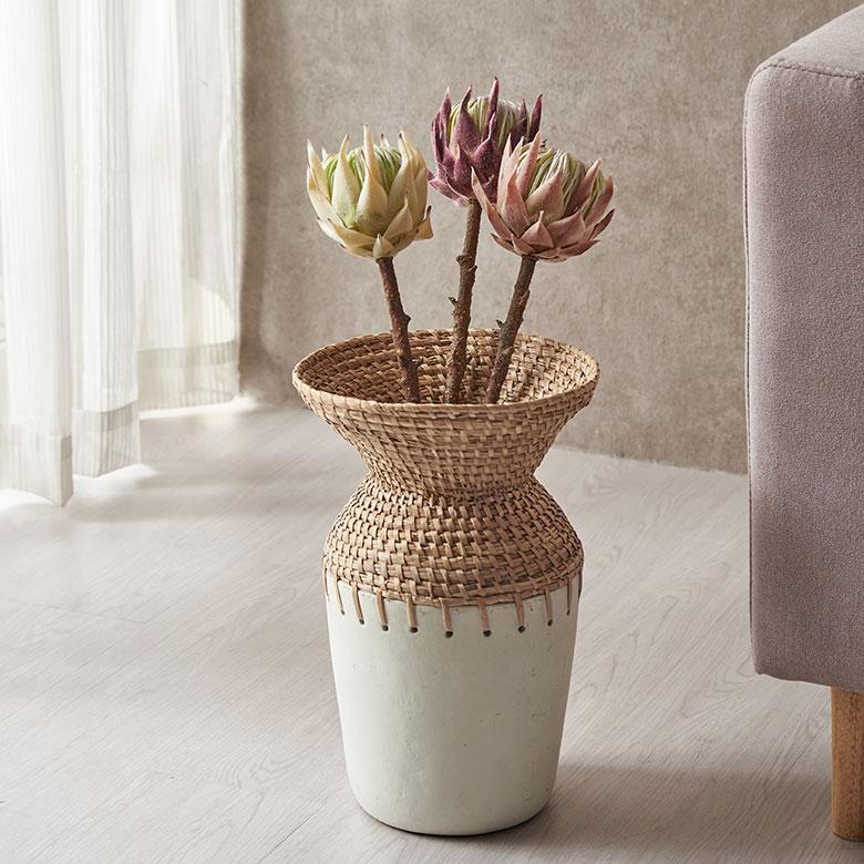 プロテア 造花 アーティフィシャル フラワー フェイク 高さ 50cm アート インテリア 花 アレンジメント リゾート 南国 おしゃれ 雑貨 西海岸風 94151 | ブランド登録なし | 11