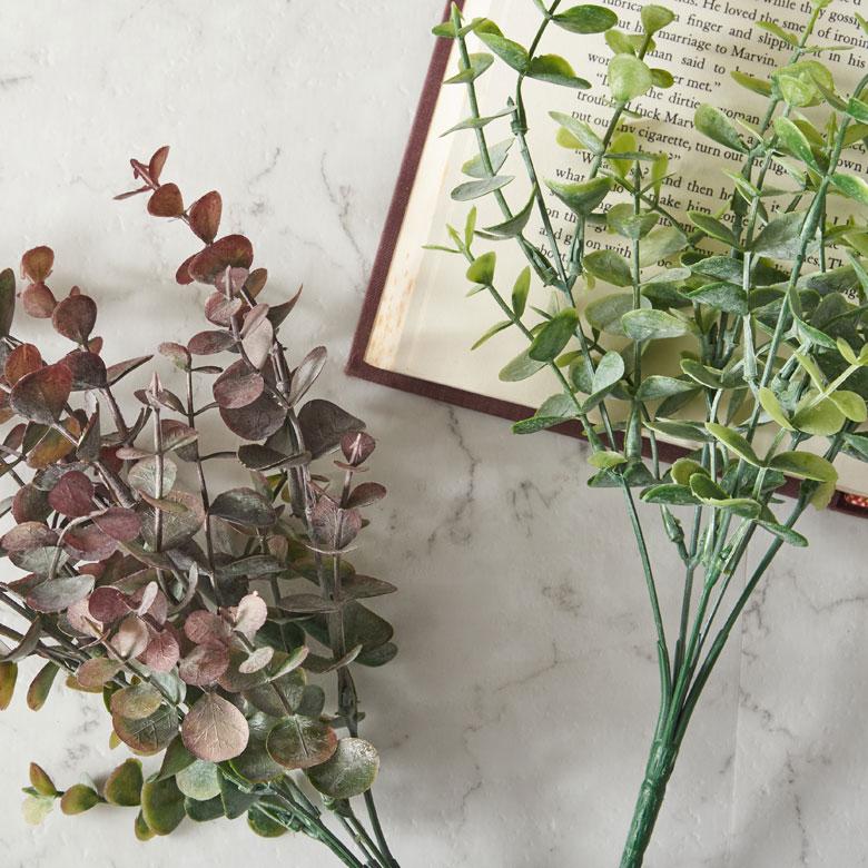 ユーカリ ブッシュ 造花 アーティフィシャル グリーン フェイク 高さ 32cm アート プランツ インテリア 葉 リゾート おしゃれ 北欧 雑貨 西海岸風 94152 | ブランド登録なし | 14