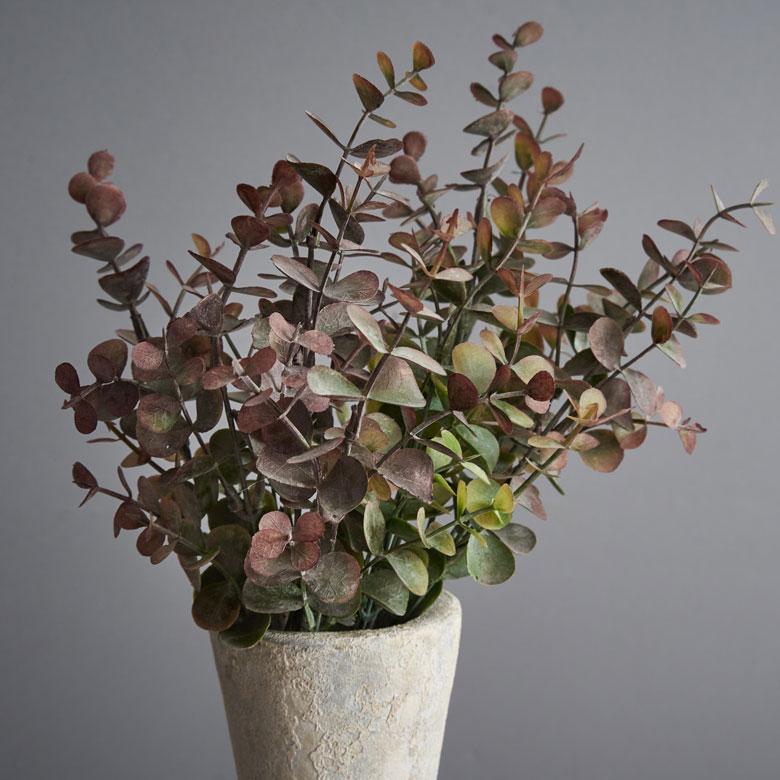 ユーカリ ブッシュ 造花 アーティフィシャル グリーン フェイク 高さ 32cm アート プランツ インテリア 葉 リゾート おしゃれ 北欧 雑貨 西海岸風 94152 | ブランド登録なし | 06