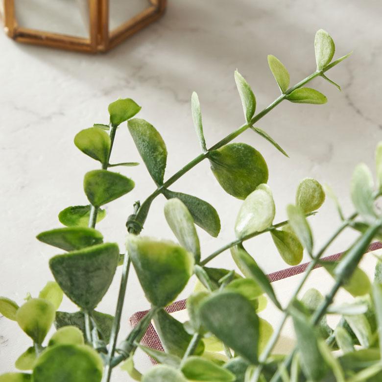 ユーカリ ブッシュ 造花 アーティフィシャル グリーン フェイク 高さ 32cm アート プランツ インテリア 葉 リゾート おしゃれ 北欧 雑貨 西海岸風 94152 | ブランド登録なし | 09