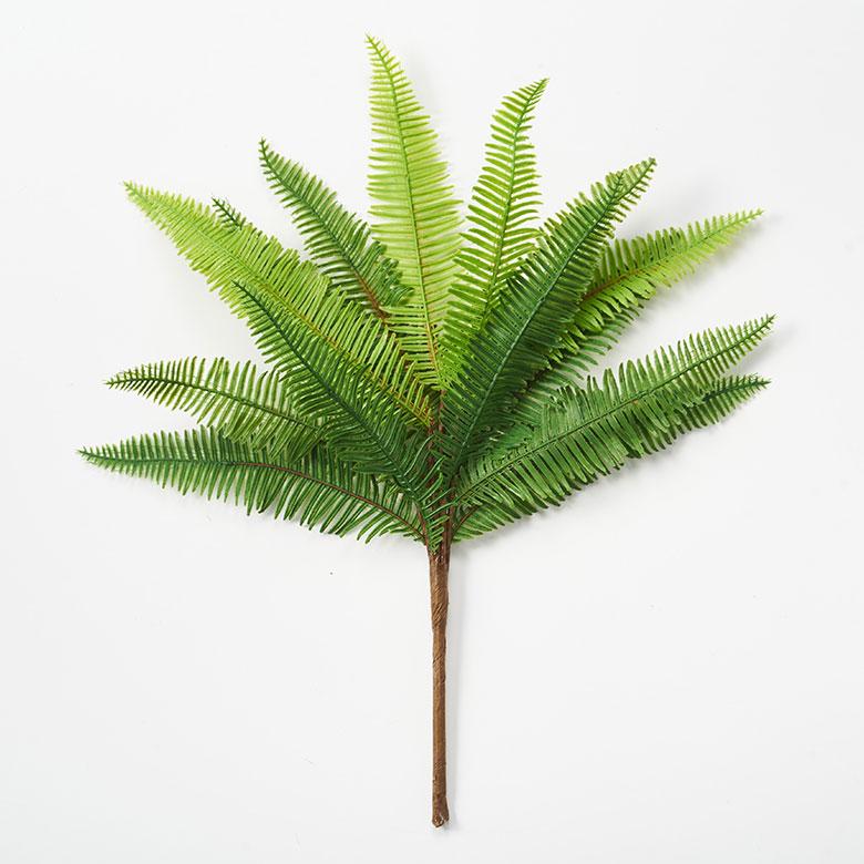 パーム ファーン ブッシュ リーフ 造花 アーティフィシャル グリーン フェイク 高さ 35cm アート プランツ インテリア 葉 おしゃれ 北欧 雑貨 西海岸風 94154 | ブランド登録なし | 10