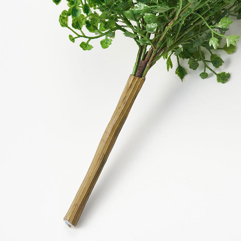 アジアンタム ブッシュ 造花 アーティフィシャル グリーン フェイク 高さ 35cm アート プランツ インテリア 葉 リゾート おしゃれ 北欧 雑貨 西海岸風 94155 | ブランド登録なし | 12