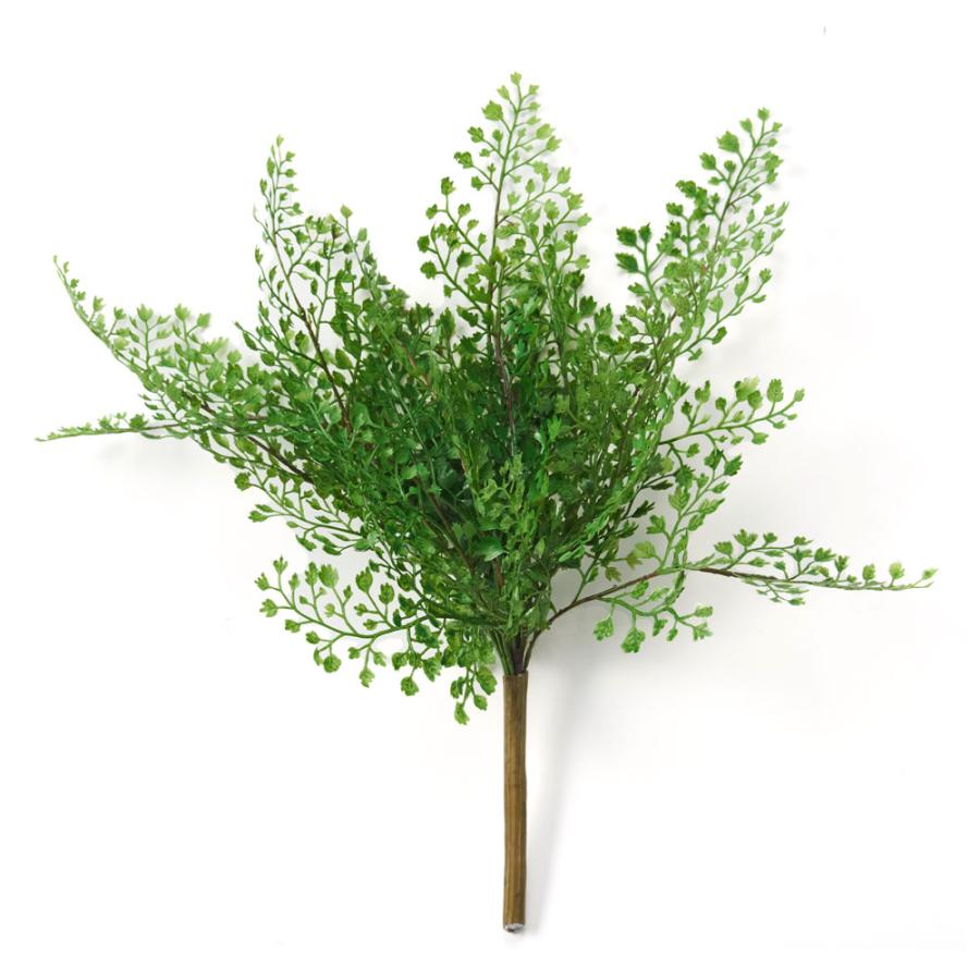 アジアンタム ブッシュ 造花 アーティフィシャル グリーン フェイク 高さ 35cm アート プランツ インテリア 葉 リゾート おしゃれ 北欧 雑貨 西海岸風 94155 | ブランド登録なし | 13