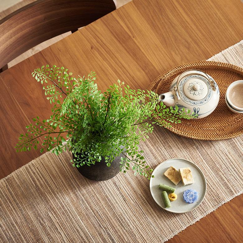 アジアンタム ブッシュ 造花 アーティフィシャル グリーン フェイク 高さ 35cm アート プランツ インテリア 葉 リゾート おしゃれ 北欧 雑貨 西海岸風 94155 | ブランド登録なし | 08