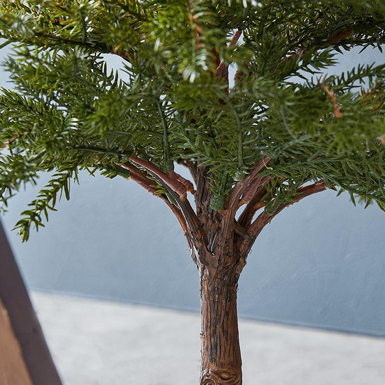 クリスマス ツリー フェイク グリーン 高さ 96cm 卓上 コンパクト 足元