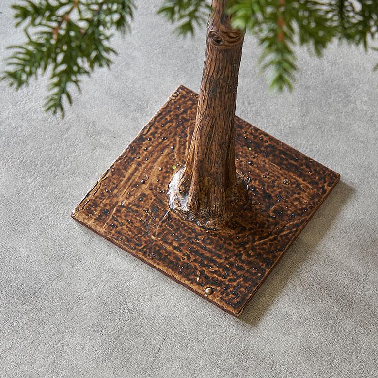 クリスマス ツリー フェイク グリーン 高さ 96cm 卓上 コンパクト 足元 省スペース スタンド 人工 観葉 植物 スリム ディスプレイ おしゃれ 雑貨 西海岸 94162 | ブランド登録なし | 05