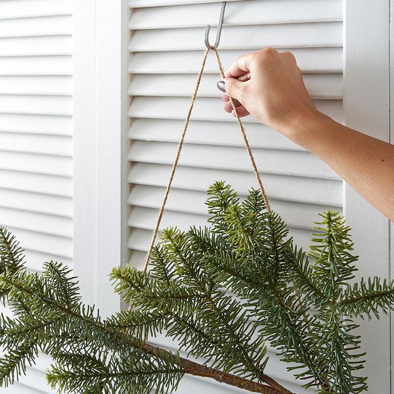 フェイク グリーン パイン 枝 ハンギング 造花 アーティフィシャル クリスマス スワッグ 壁 掛け デコレーション おしゃれ 北欧 雑貨 インテリア 西海岸 94163 | ブランド登録なし | 13